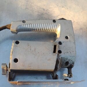 Vintage Silver Electric Sabre Saw